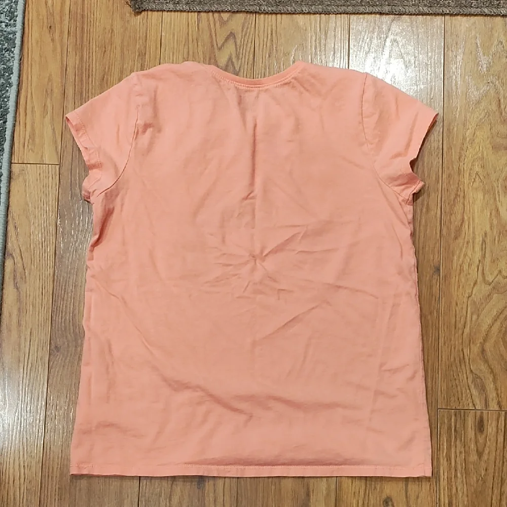 The Children's Place Peach Love Heart Tee